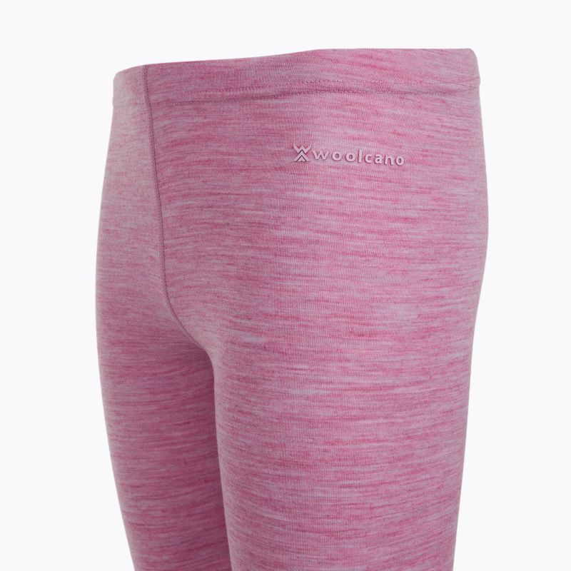 Kinder Thermo-Unterwäsche-Set WOOLCANO Merino 100% SET0683 lila 10