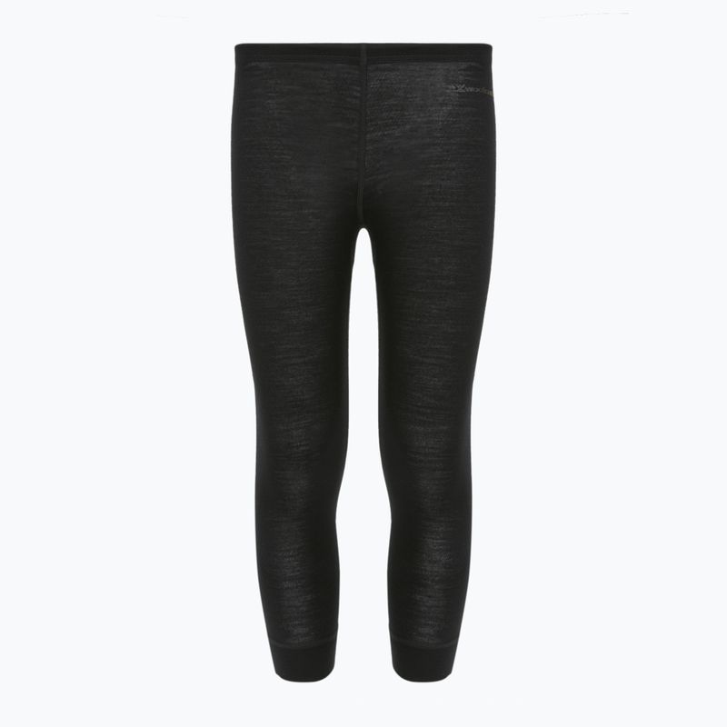 WOOLCANO Kinder-Thermohose Merino 100% PANT0975 schwarz 3