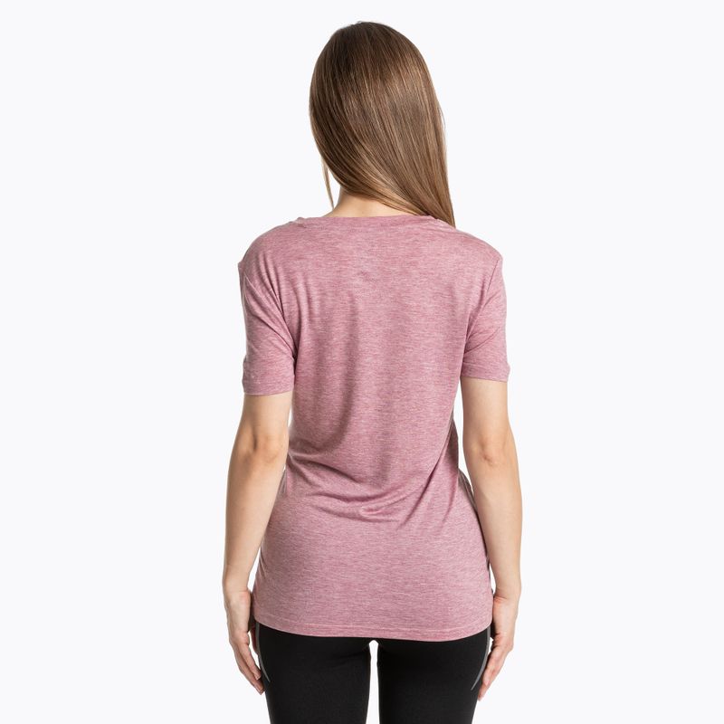 Damen Funktionsshirt WOOLCANO Merino TEE0547 lila 3