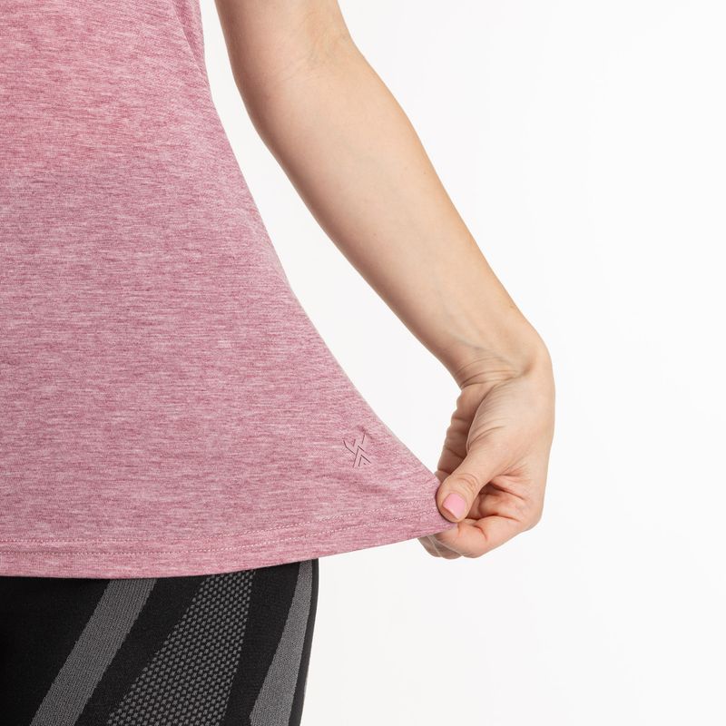 Damen Funktionsshirt WOOLCANO Merino TEE0547 lila 6