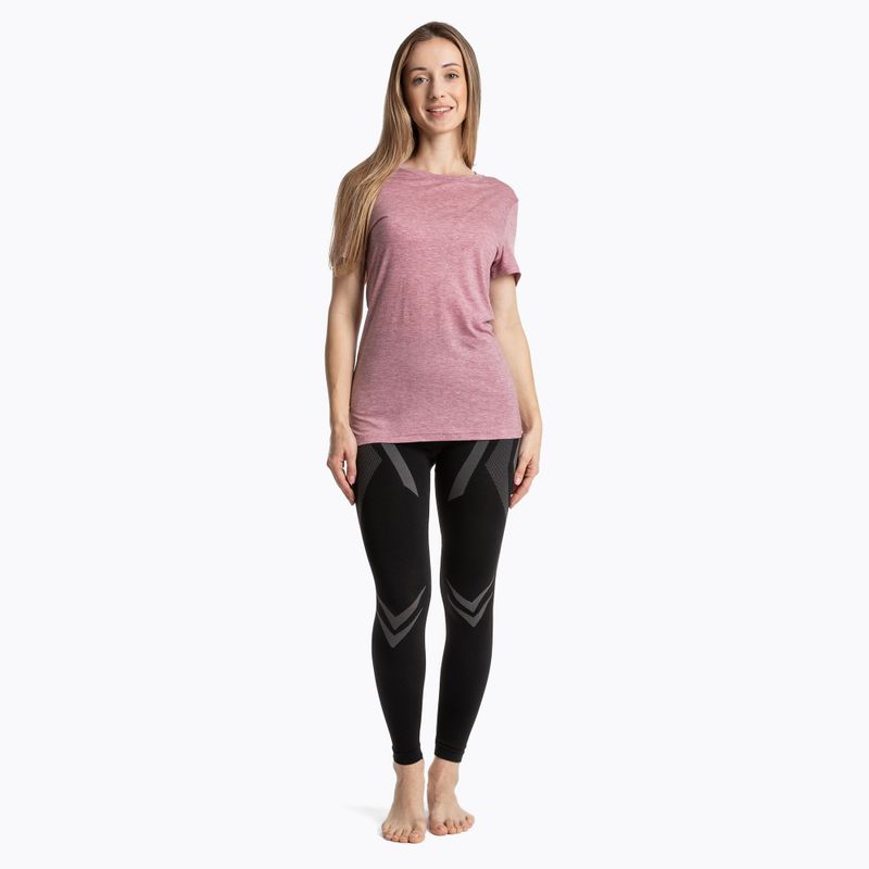 Damen Funktionsshirt WOOLCANO Merino TEE0547 lila 7