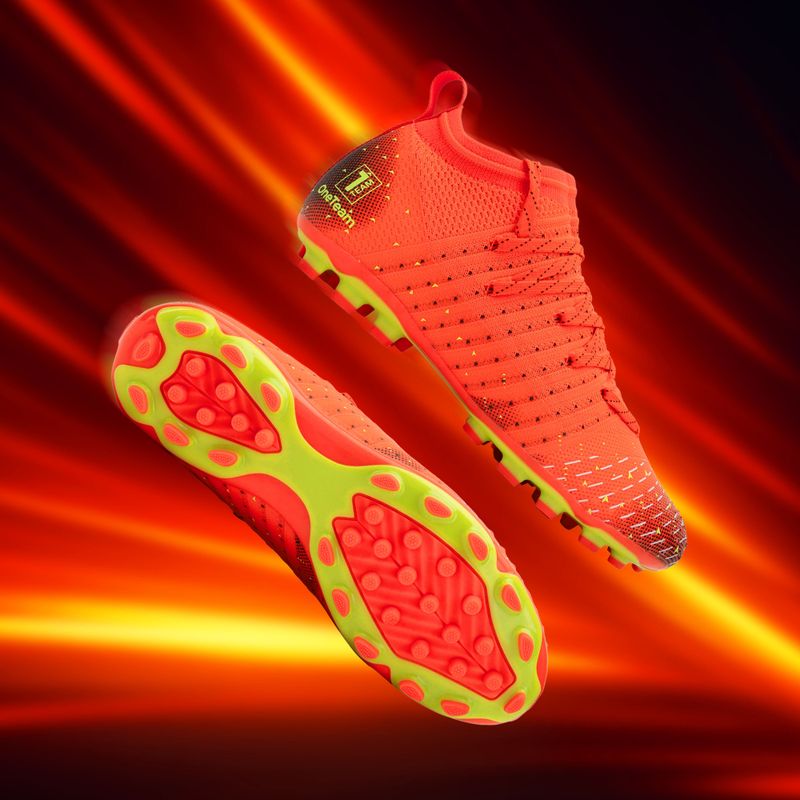 Kinder-Fußballschuhe OneTeam NAMAYRO TEEN AG/MG Orange 2