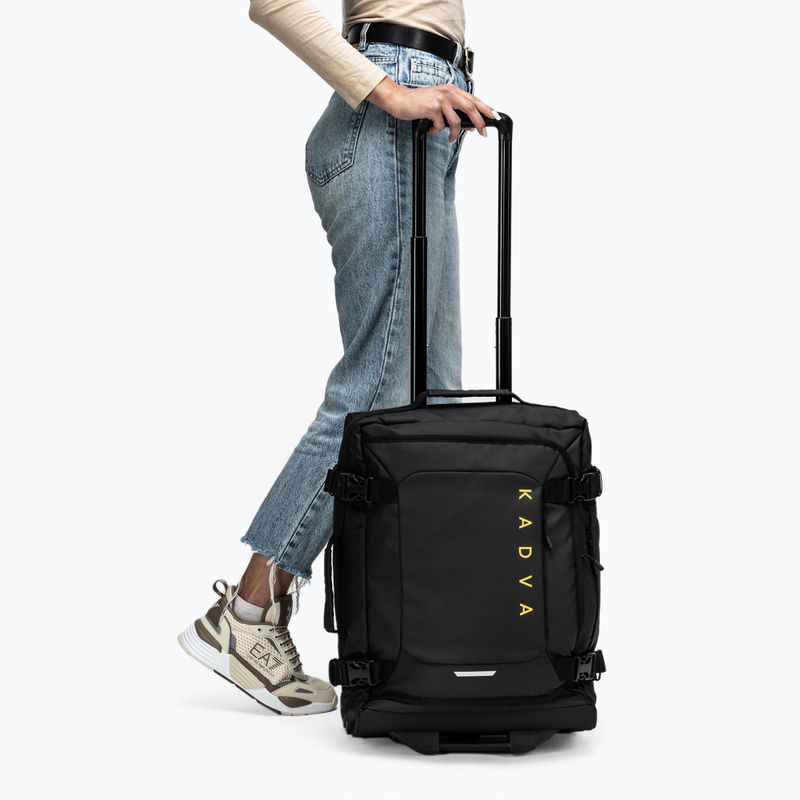 Kabinen-Reisekoffer KADVA Lazio 44 l schwarz 2