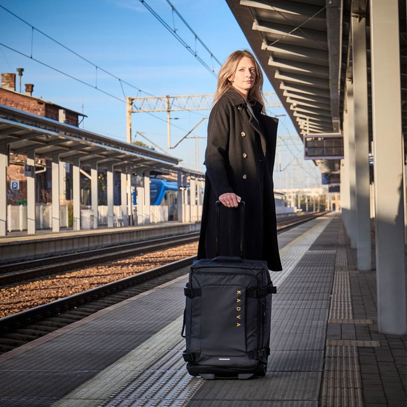 Mittlere Reisetasche KADVA Lazio 74 l schwarz 6