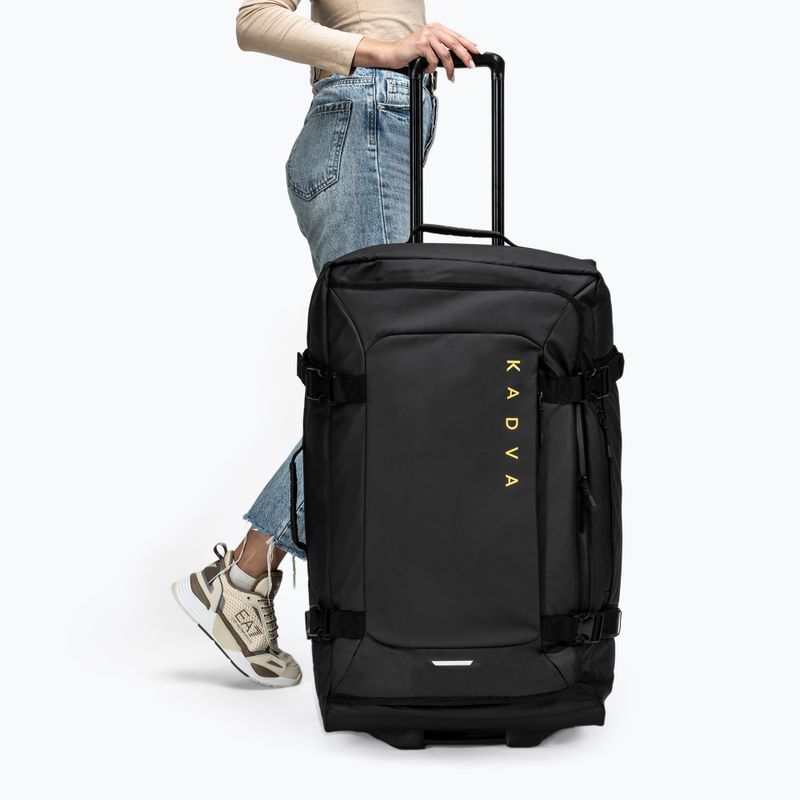 Großer Reisekoffer KADVA Lazio 102 l schwarz 2