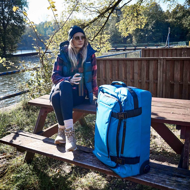 Großer Reisekoffer KADVA Lazio 102 l blau 6
