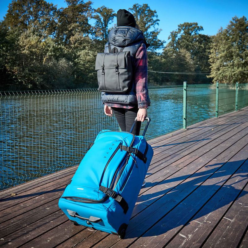Großer Reisekoffer KADVA Lazio 102 l blau 16