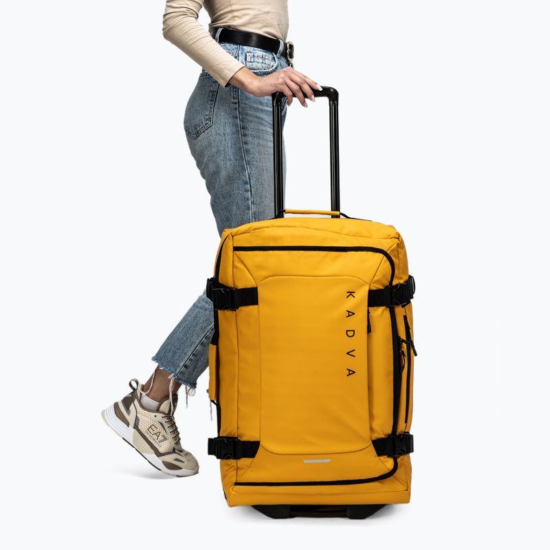 Mittlere Reisetasche KADVA Lazio 74 l gelb 2