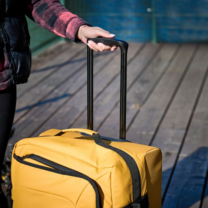 Großer Reisekoffer KADVA Lazio 102 l gelb 9
