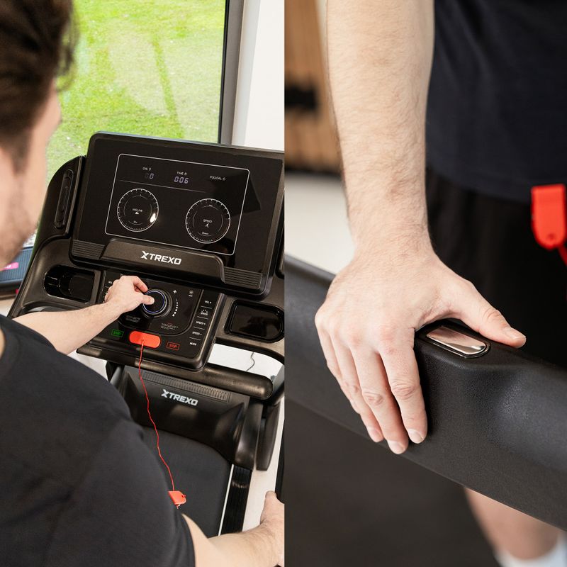 Elektrisches Laufband TREXO TXO-X500 Schwarz 4