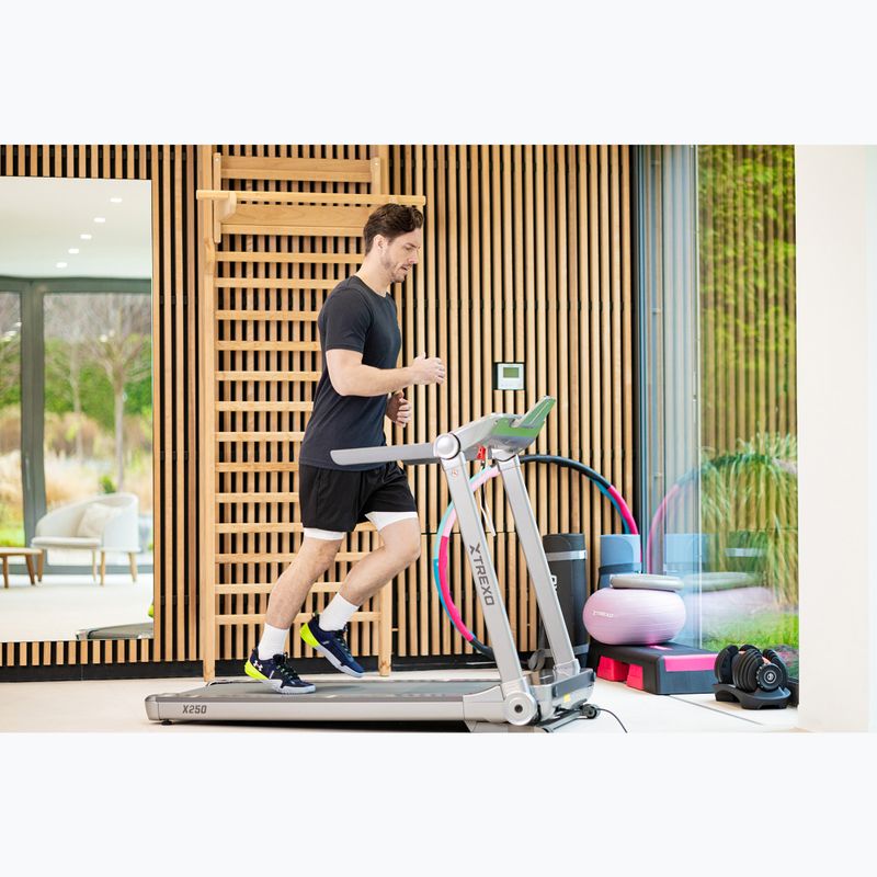 Elektrisches Laufband XTREXO TXO-X250-S Silber 5