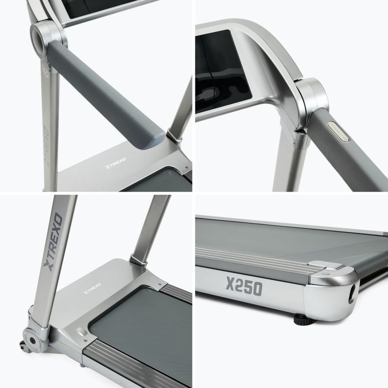 Elektrisches Laufband TREXO TXO-X250-S Silber 17