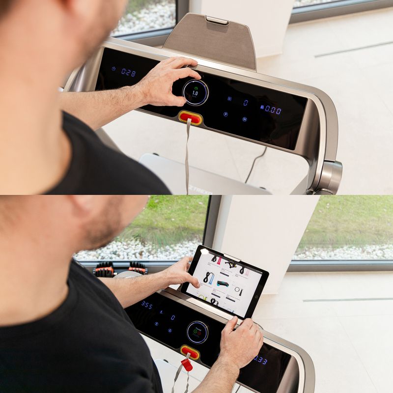 Elektrisches Laufband TREXO TXO-X250-S Silber 4