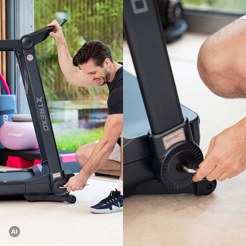 Elektrisches Laufband XTREXO TXO-X250-B Schwarz 24