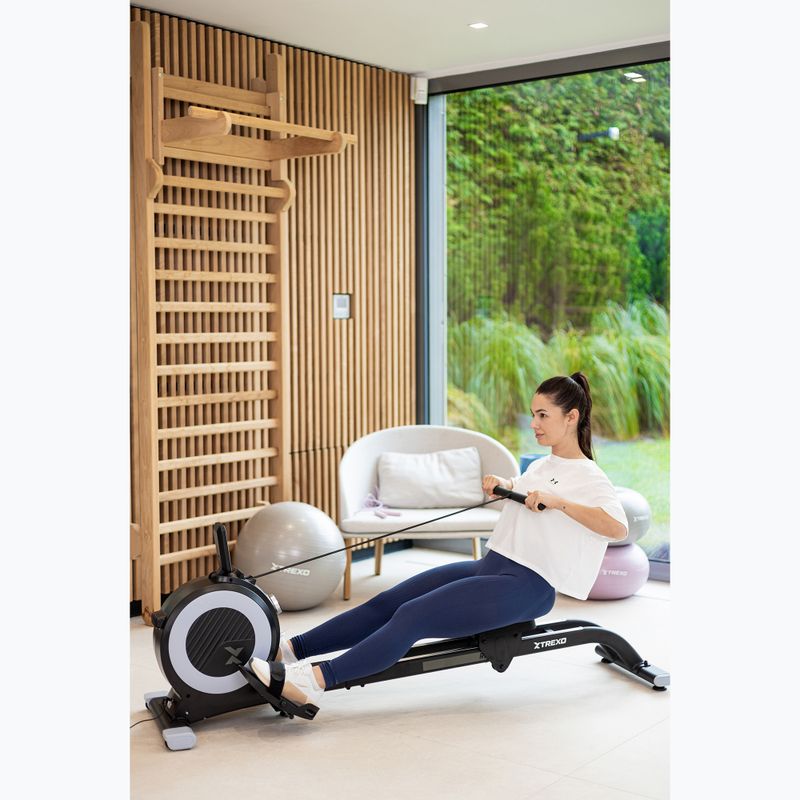 Magnetisches Rudergerät XTREXO TXO-RM200 Schwarz 9