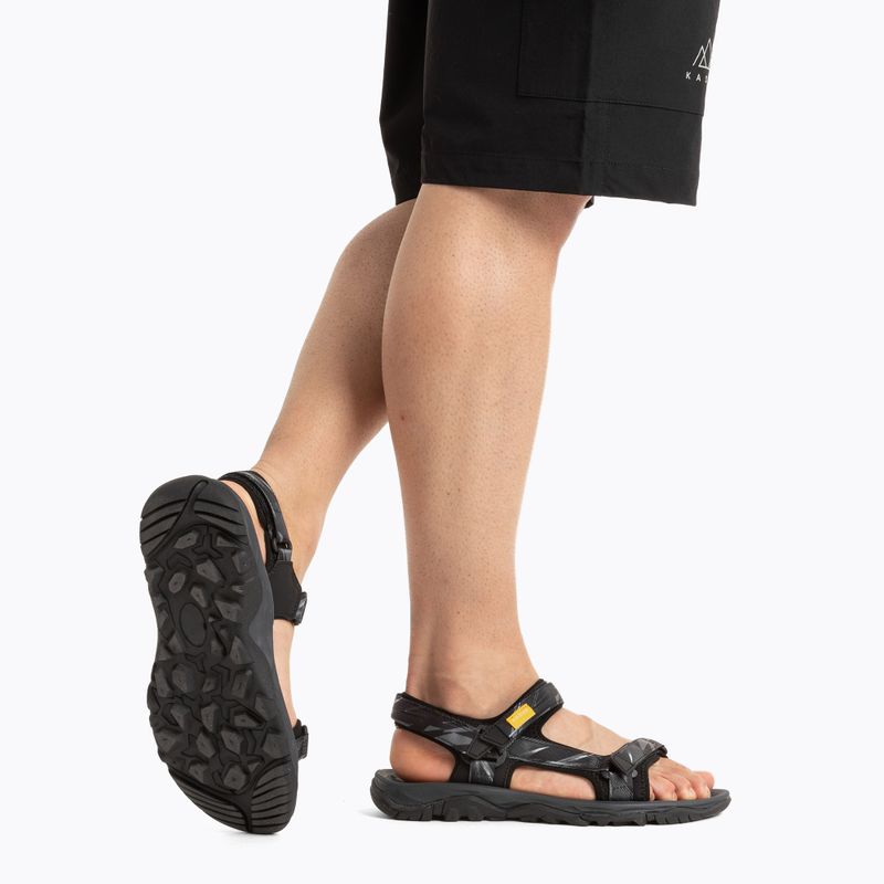 Sandalen Herren KADVA Cruzo Schwarz 4