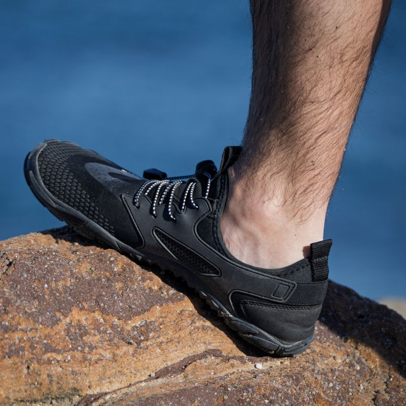 Wasserschuhe Herren AQUASTIC Saros Schwarz 14