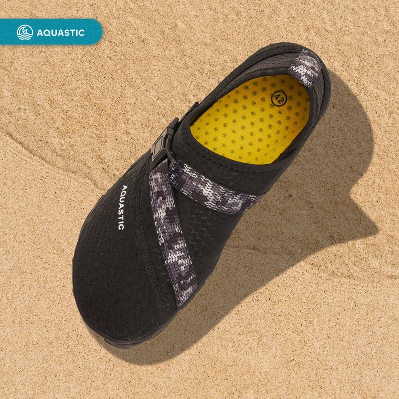 Wasserschuhe Herren AQUASTIC Gatun Schwarz 4