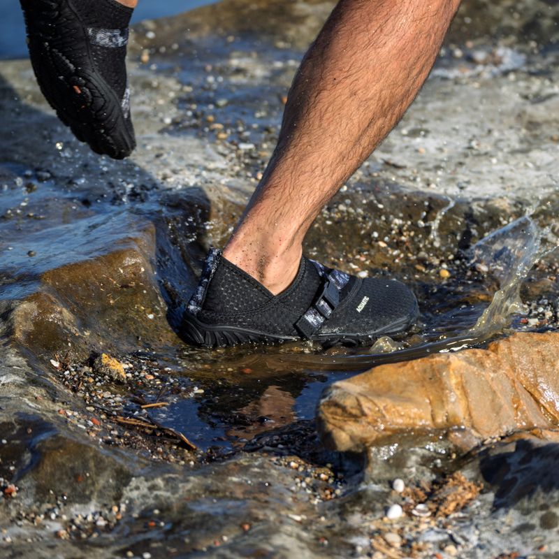 Wasserschuhe Herren AQUASTIC Gatun Schwarz 13