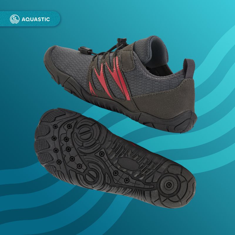Wasserschuhe AQUASTIC Mayor Grau 5