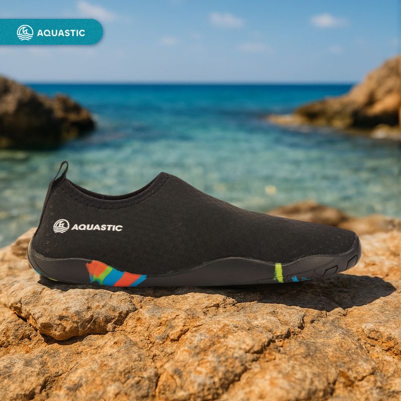 Wasserschuhe AQUASTIC Panam Schwarz 2