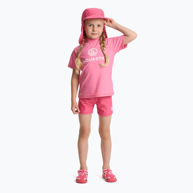 Kinderschwimmset AQUASTIC UV 50+ UPF Marimo JRG rosa