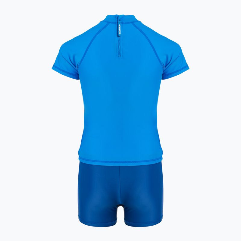 Kinderschwimmset AQUASTIC UV 50+ UPF Marimo JRB navy blau/blau 3