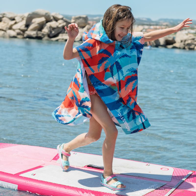 AQUASTIC Sunny JR Palmen-Kinderponcho 7