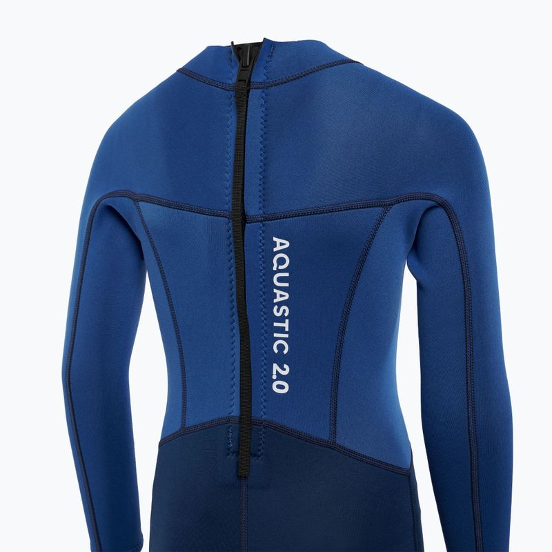 Kinderschwimmkörper AQUASTIC Wavey LG Jrb 2 mm navy blau/blau 5
