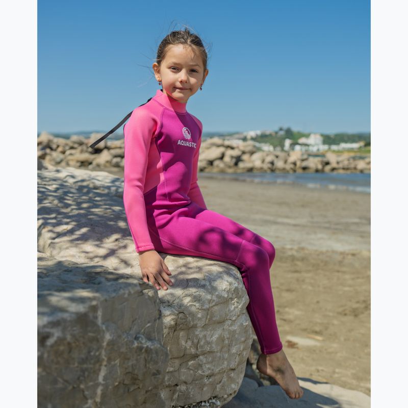 Kinder Schwimmen Schaum AQUASTIC Wavey LG Jrg 2 mm rosa 11
