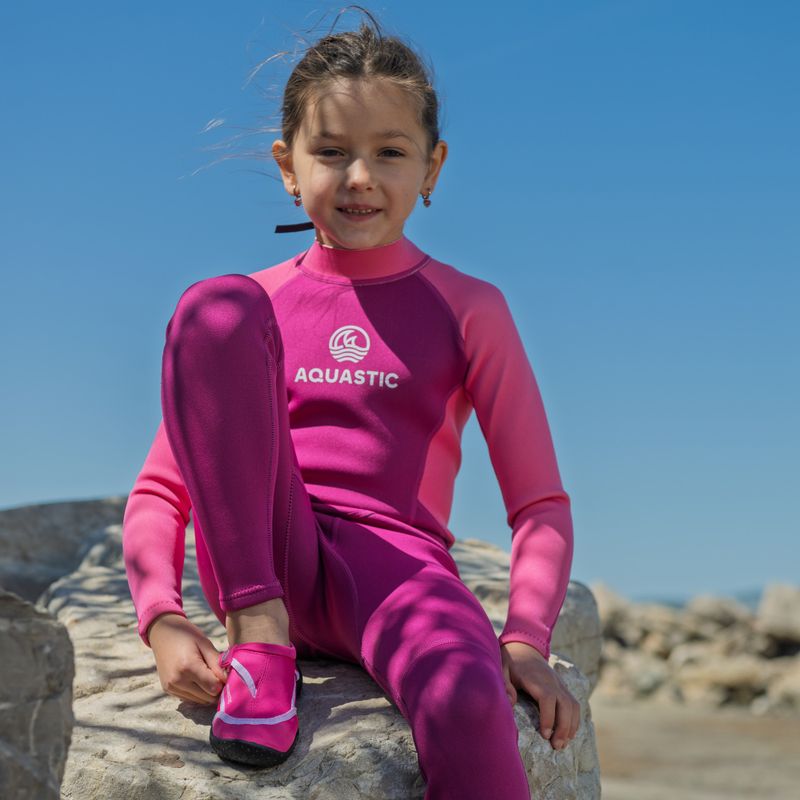 Kinder Schwimmen Schaum AQUASTIC Wavey LG Jrg 2 mm rosa 12