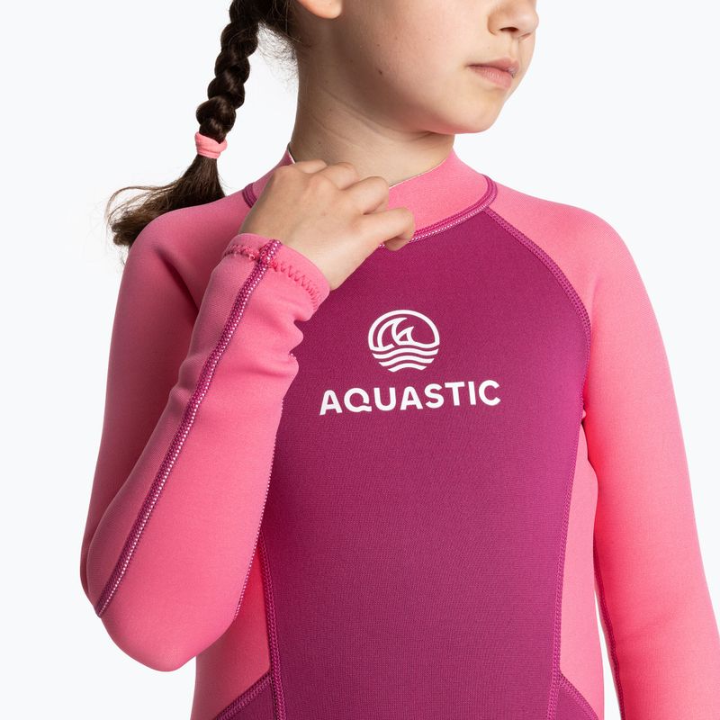 Kinder Schwimmen Schaum AQUASTIC Wavey LG Jrg 2 mm rosa 8
