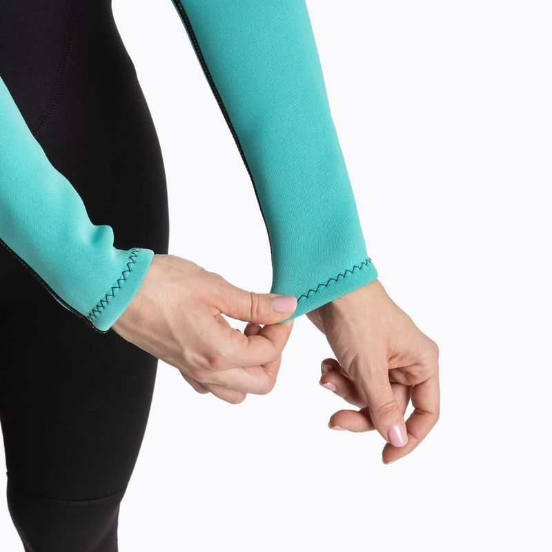 Damen Schwimmanzug AQUASTIC Wavey LG WMNS 2 mm schwarz/mint 6