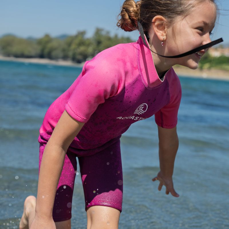 Kinder Schwimmen Schaum AQUASTIC Wavey Jrg 2 mm rosa 13