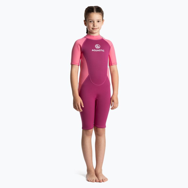 Kinder Schwimmen Schaum AQUASTIC Wavey Jrg 2 mm rosa 2