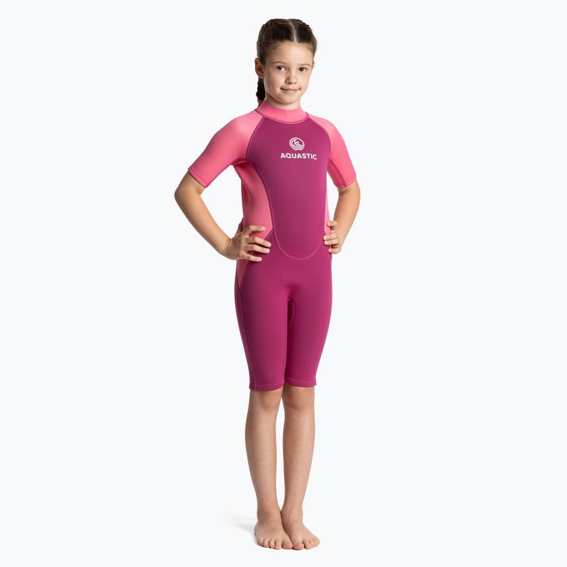 Kinder Schwimmen Schaum AQUASTIC Wavey Jrg 2 mm rosa 8