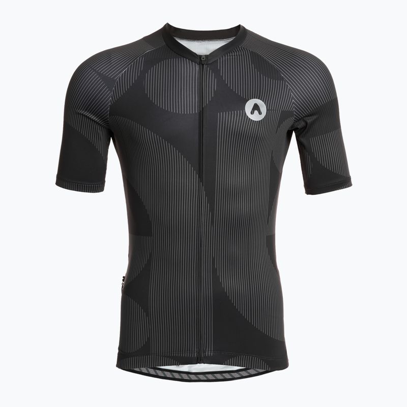 Herren ATTABO Vites Radtrikot schwarz 6