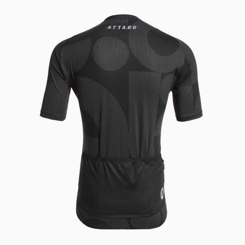 Herren ATTABO Vites Radtrikot schwarz 7