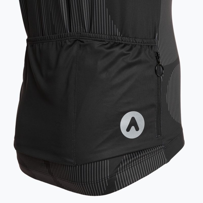Herren ATTABO Vites Radtrikot schwarz 9