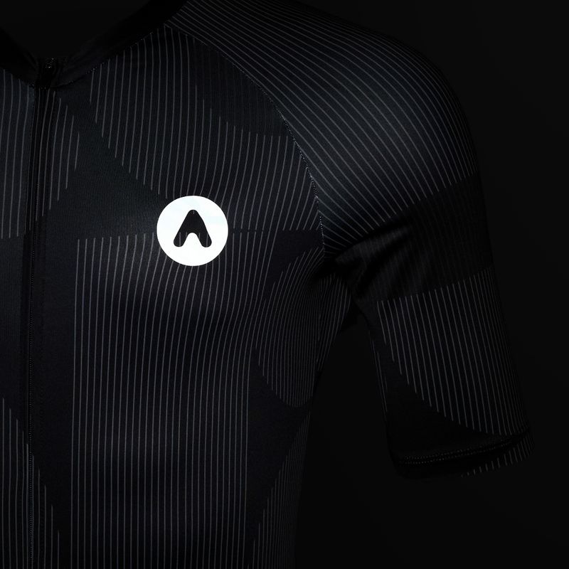 Herren ATTABO Vites Radtrikot schwarz 12