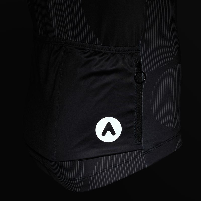 Herren ATTABO Vites Radtrikot schwarz 13