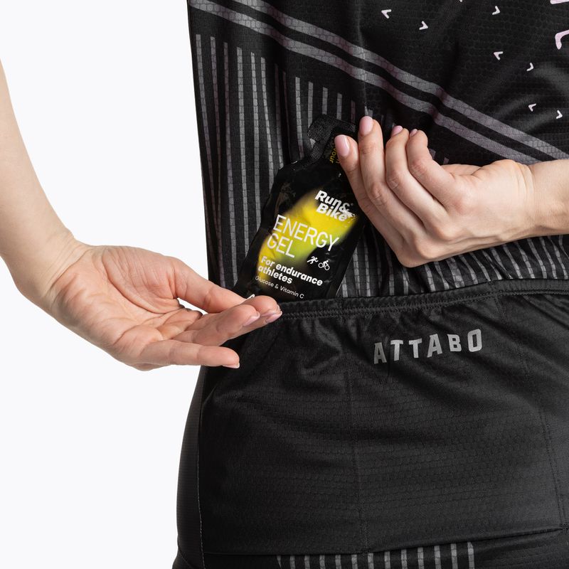 Damen Radtrikot ATTABO Tevi WMNS schwarz/rosa 6