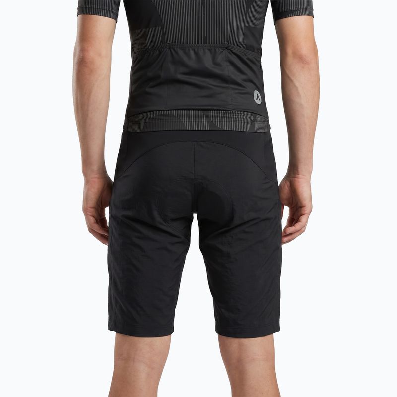Herren ATTABO Ryst 2in1 Radlerhosen schwarz 2