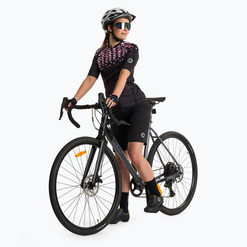 Damen Radhose ATTABO Ryst 2in1 schwarz 6