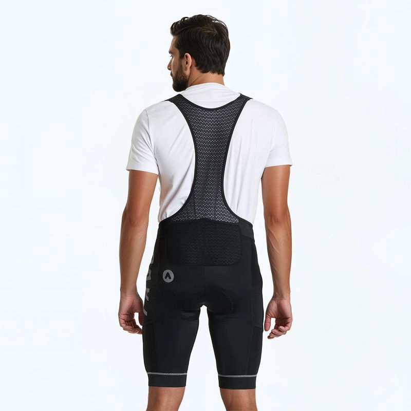 Herren ATTABO Kirun Pro Bib Shorts Cargo schwarz 3