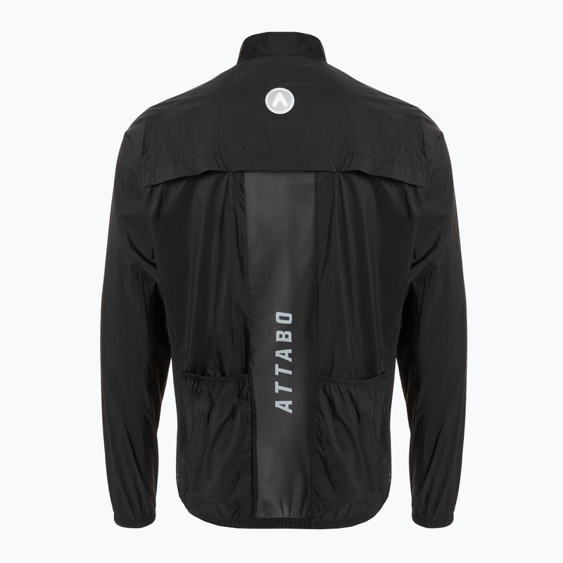 ATTABO Fahrradjacke Cahayo Jacket Winddicht schwarz 6