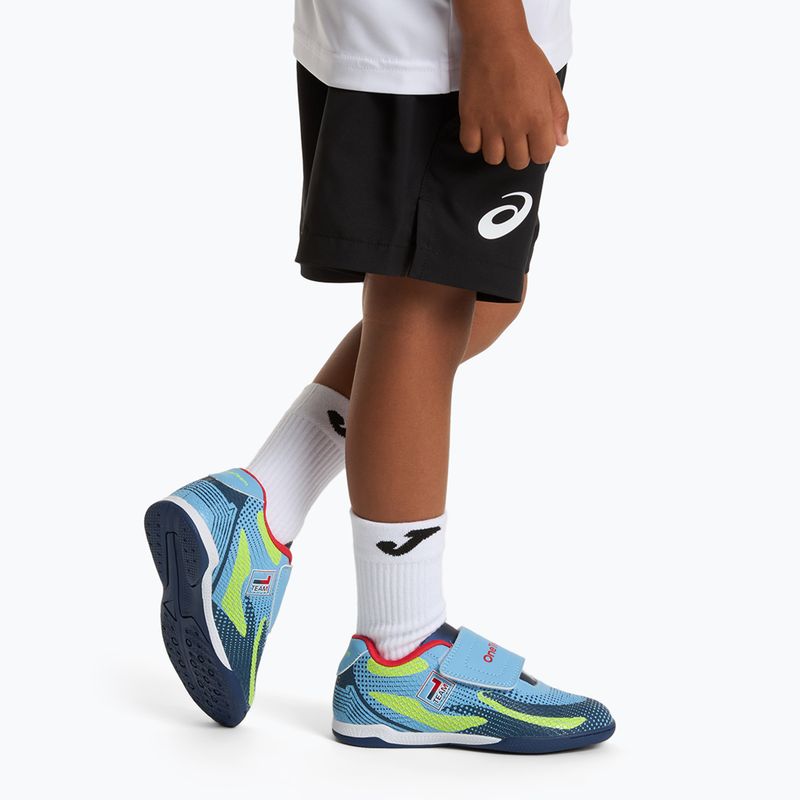Fußballschuhe Kinder OneTeam Robero Junior IC Blau/Dunkelblau 2