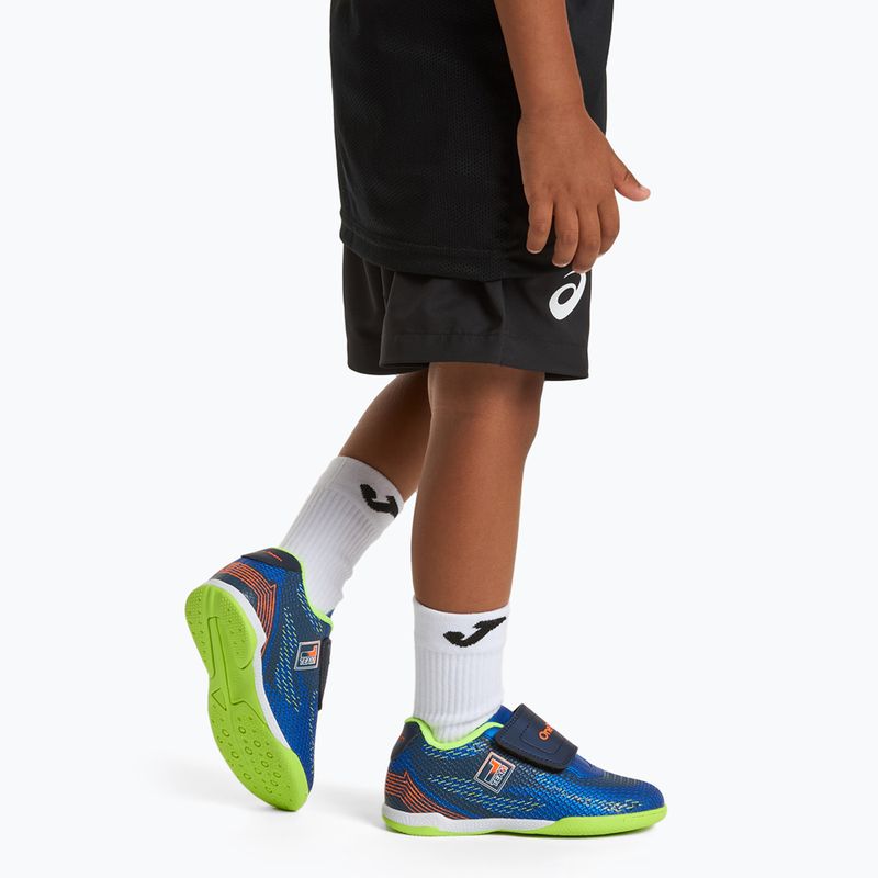 Fußballschuhe Kinder OneTeam Robero Junior IC Dunkelblau/Blau 2
