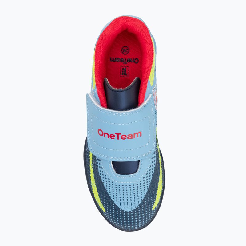 Fußballschuhe Kinder OneTeam Robero Junior TF Blau/Dunkelblau 5