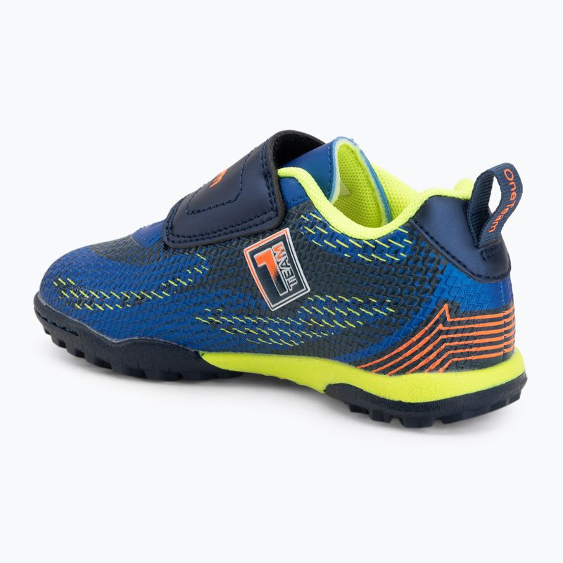 Fußballschuhe Kinder OneTeam Robero Junior TF Dunkelblau/Blau 3